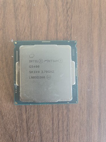 Intel pentium g5400 - g5400, dual-core